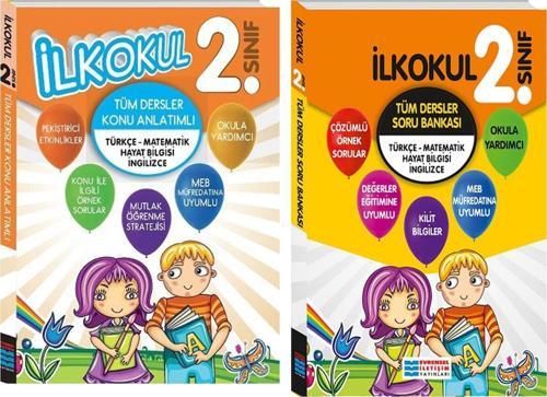 Evrensel İletişim 2.Sınıf Tüm Dersler Konu ve Soru Seti 2 Kitap