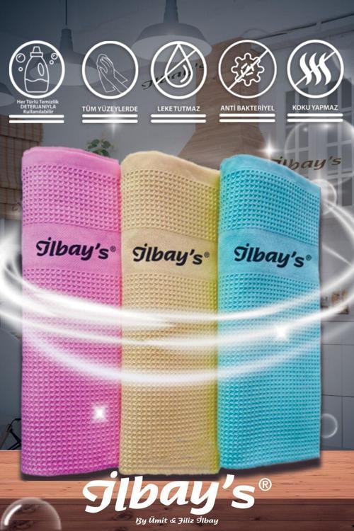 3'lü Mikrofiber Temizlik Bezi - Qr Kod Orijinallik Kontrollü