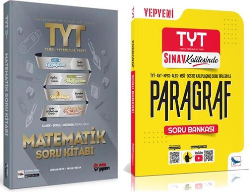Metin TYT Matematik ve Sınav Yayınları Paragraf Soru Bankası Seti 2 Kitap