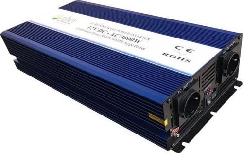 3000 Watt 12V Tam Sinüs İnverter Alpex