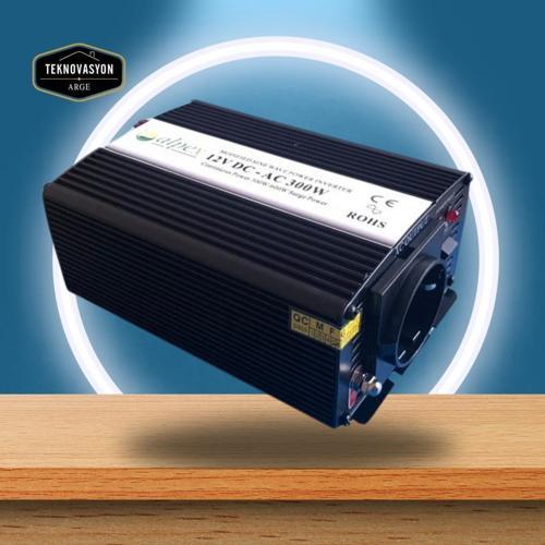 300 Watt İnvertör 12V-220V Çevirici İnverter