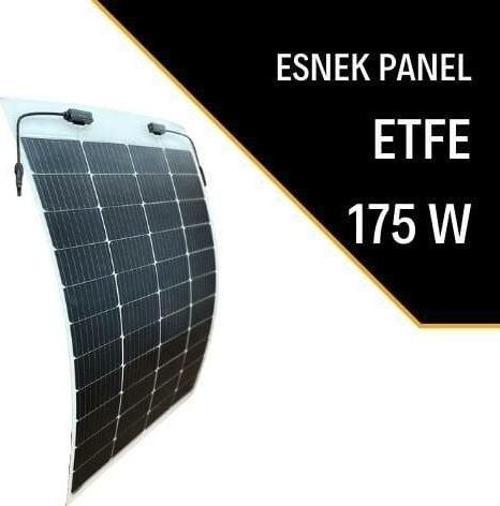 175W 10BB ETFE ESNEK MONOKRİSTAL GÜNEŞ PANELİ