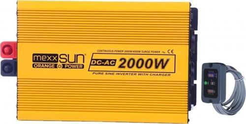 12V Volt 2000W Watt Tam Sinüs Şarjlı Ekranlı Inverter