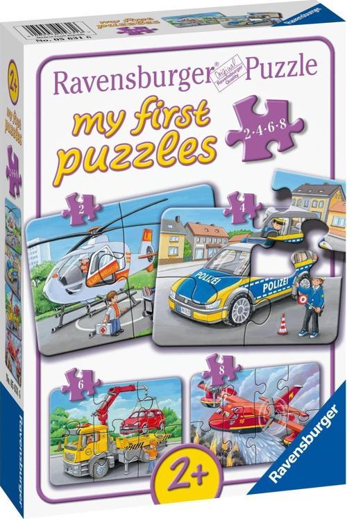 2/4/6/8 Parça Puzzle İlkyardım Araçları 056316