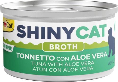 Shinycat Broth (Sos İçinde) Aloe Veralı Ton Balıklı Kedi Konservesi 70Gr