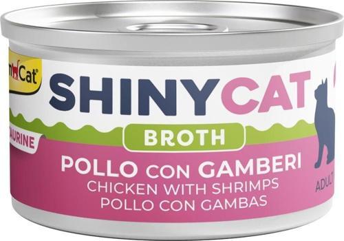 Shinycat Broth (Sos İçinde) Karidesli Tavuklu Kedi Konservesi 70Gr