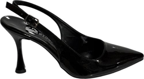 Mg Shoes 1173 Kadın İnce Topuklu Rugan Ayakkabı (Yaz 25)
