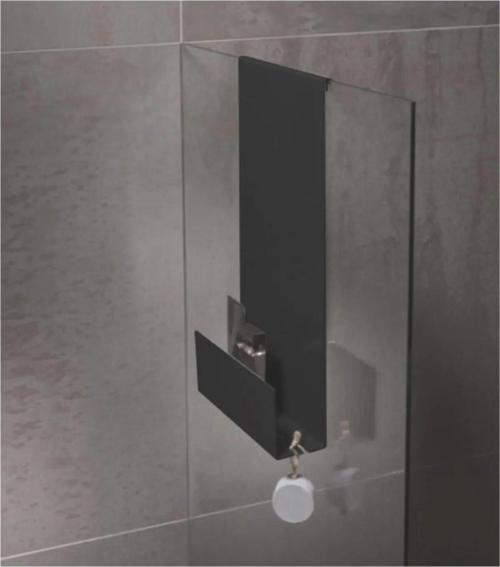 Modern, Estetik Ve Minimalist Tasarım Metal Asma Duş Rafı,modern Metal Duş Rafı