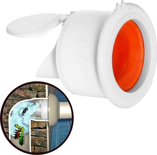 Koku Önleyici Kapaklı Muf Matik Conta Lavabo Sifon Tahliye Gideri Haşere Böcek Engelleyici Yaysız Çekvalf