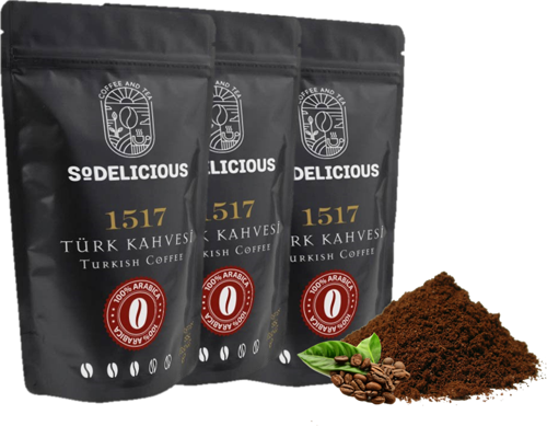 SODELICIOUS COFFEE - 1517 TÜRK KAHVESİ-100 GX3