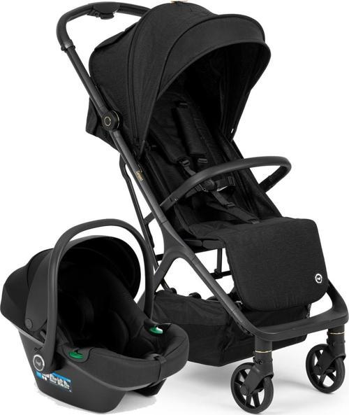 Compact Autofold Travel Sistem Bebek Arabası Black