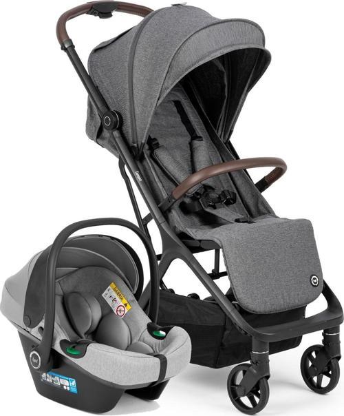 Compact Autofold Travel Sistem Bebek Arabası Grey