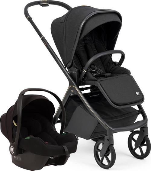 Heritage Black Cosmo Travel Sistem Bebek Arabası Black