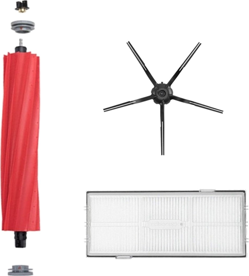 Roborock S7 Max V Ultra Robot Süpürge Uyumlu 3'lüi Yedek Parça Seti