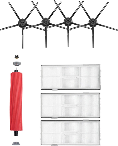 Roborock S7 Max V Ultra Robot Süpürge Uyumlu 8'li Yedek Parça Seti