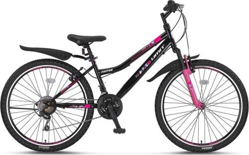 2669 FASTER KADIN DAĞ BİSİKLETİ V 26 JANT 21 VİTES SİYAH PEMBE