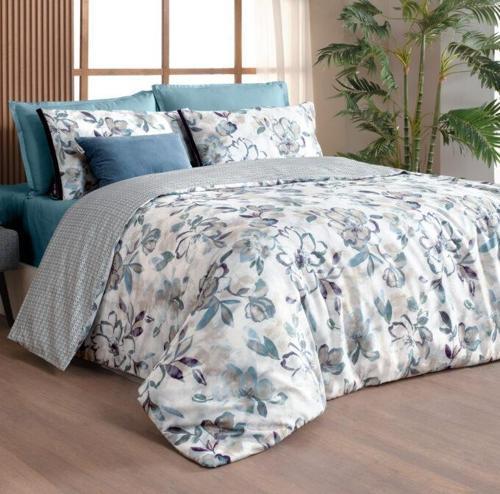 Uliana Çift Kişilik %100 Pamuk Saten "300 TC" Nevresim Takımı