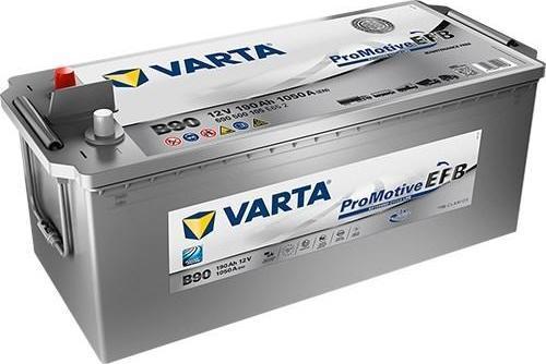 B90 12V 190 Ah 1050A Promotive EFB Akü (Üretim Tarihi:2024) - Eski Akü İadesiz