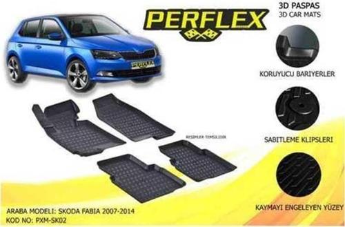 Paspas 3D Havuzlu Fabia 2007-2014