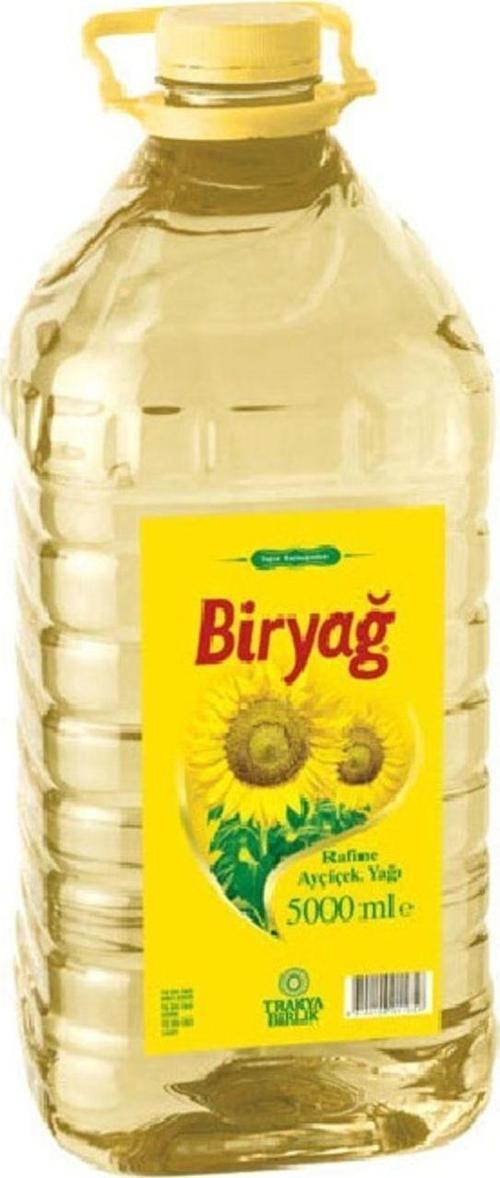 Ayçiçek Yağı 5Lt Köşeli Pet