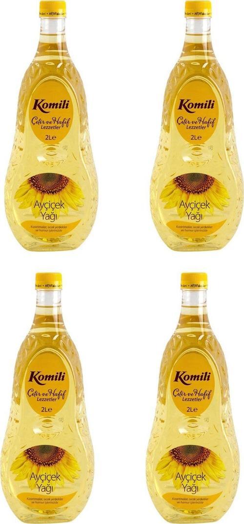 Ayçiçek Yağı 2 Lt 4 Adet