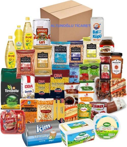 Ramazan Erzak Kolisi Kahvaltı Paketi Kumanya Yardım Gıda Kolisi Lüks Paket