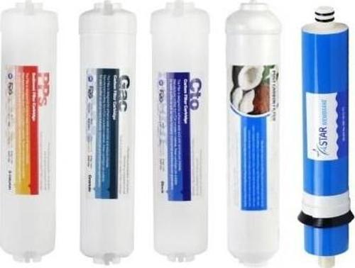 Bir Bardak Su 2,5 Inc Quick 5'li Filtre Seti