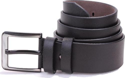 DMK26-456 Siyah 4.5 cm Suni Deri Erkek Kemer