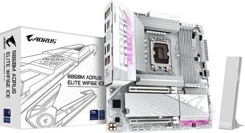 B860M AORUS ELITE WIFI6E ICE DDR5 9200Mhz (OC) M.2 1851p mATX Anakart