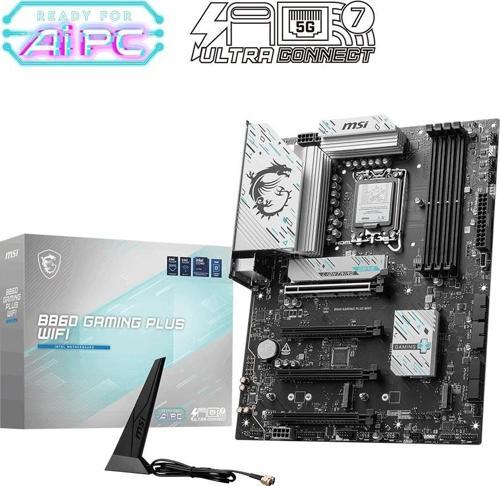 B860 Gaming Plus WIFI DDR5 8600MHz (OC) M.2 1851p ATX Anakart