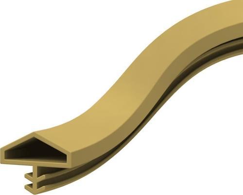 Ahşap Kapı Fitili Ahşap Kapı Contası Krem 25 Metre Ortadan Tırnaklı Çatılı