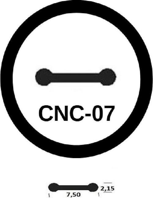 Cnc Kızak Fitili Cnc Sıyırıcı Contası 5 Metre Siyah