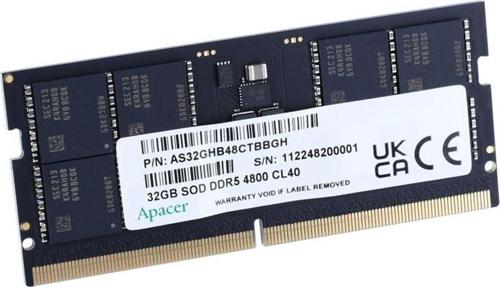 32 GB 1x32GB 5600Mhz SODIMM CL40 DDR5 Notebook Ram (FS.32G2C.PKH)