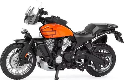 Harley-Davidson 2021 Diecast Pan Amerika 1250 Turuncu 1:18 Model Motosiklet 31360
