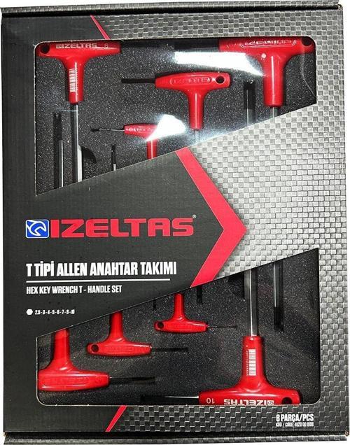 4920 8 Parça T Tipi Allen Alyan Anahtar Takımı