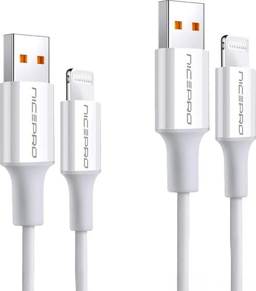 UTL02 60W 20cm TPE USB to Lightning Hızlı Şarj ve Data Kablosu 2 adet