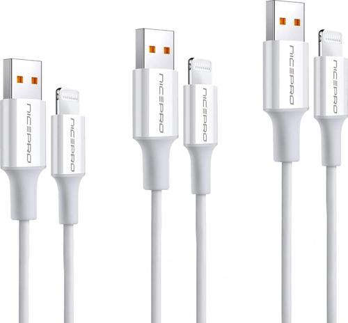 UTL02 60W 20cm TPE USB to Lightning Hızlı Şarj ve Data Kablosu 3 adet