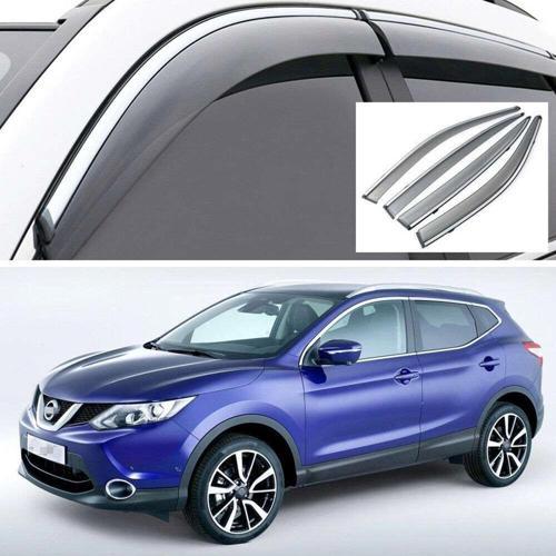 Nissan Qashqai Uyumlu 2014 2020 Kromlu Cam Rüzgarlığı Parça İthal
