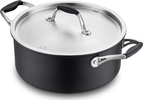 New Moment Diamond Siyah Derin Tencere 24 cm