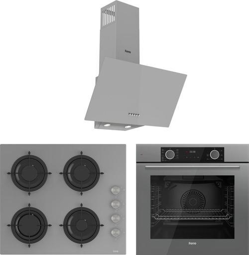 Grey Mila Fryart Ankastre Set (d088+cs208+xe63cpr)