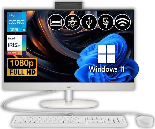 ProOne 240 G10 i5-1335U 24GB 2TB M.2 SSD 884Q1EA ATL11 23.8" W11Pro All In One Bilgisayar