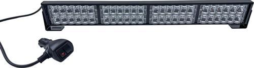 21 fonksiyonlu çakar lamba 46cm kırmızı-mavi 12-30v / LAPA204-1