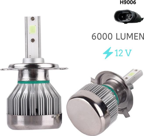 Space Led Far Ampulü 9006-3500LMX2-30W-12V Buz Mavisi / LAAM704