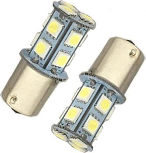 Tek duy düz tırnak led ampul 13SMD 3W 12V MAVİ / LAAM696
