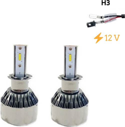Space Led Far Ampulü Küçük Kasa Beyaz H3/36W /4800LM /12 / LAAM901