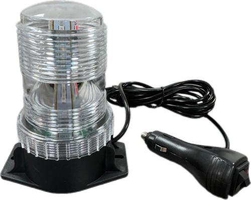 7 fonksiyonlu tepe lambası çakarlı mıknatıslı dikey model 12-30v kırmızı-mavi / LAIK537-1
