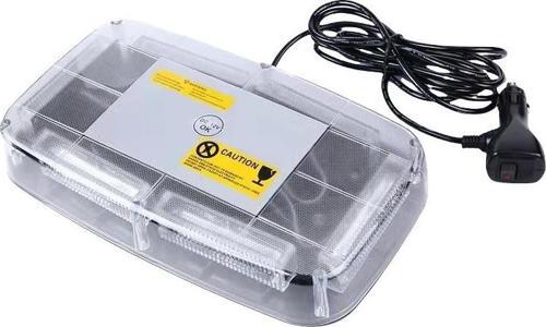 Çakarlı tepe lambası mıknatıslı kırmızı-kırmızı 24w 12-24v / LAIK532