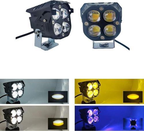 Space Offroad sis lambası 7.8 x 7.8 x 7.1 cm  mavi gündüz ledli çakarsız 12-60v set /  LASS366