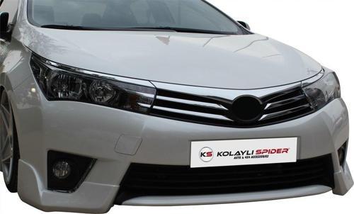 Corolla 11 E170 Ön Tampon Altı 2 Prç Fiber 2014-2016