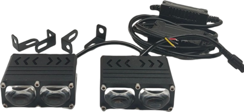 Offroad sis lambası 7.2 x 5.6 x 3cm 2 led beyaz 45w sarı 45w 12-80v /  LASS397